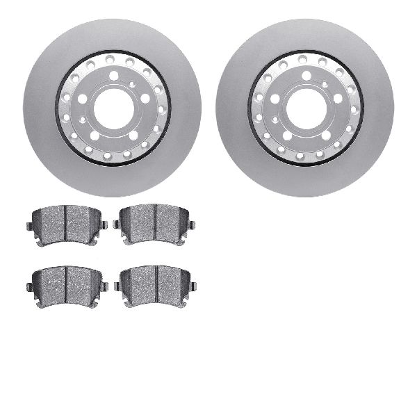 2004-2010 Audi A8 Quattro Disc Brake Kit - Rear (Dynamic Friction)