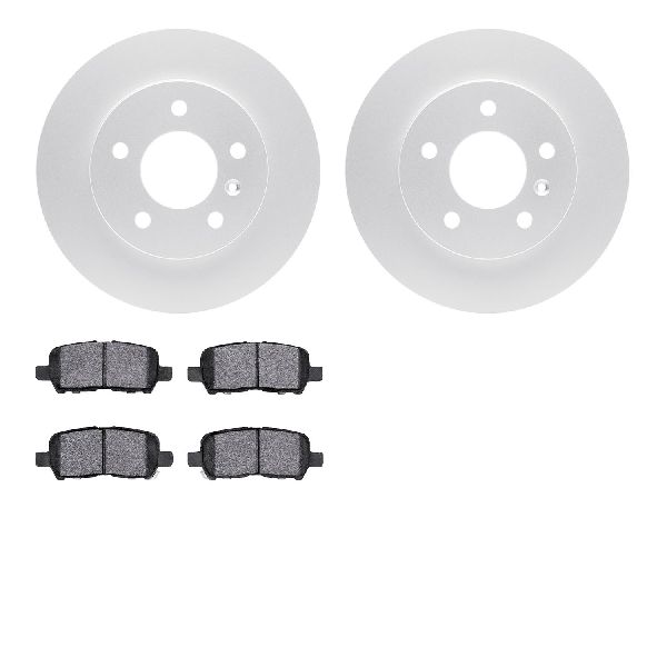 2004-2008 Pontiac Grand Prix Disc Brake Kit - Rear (Dynamic Friction)