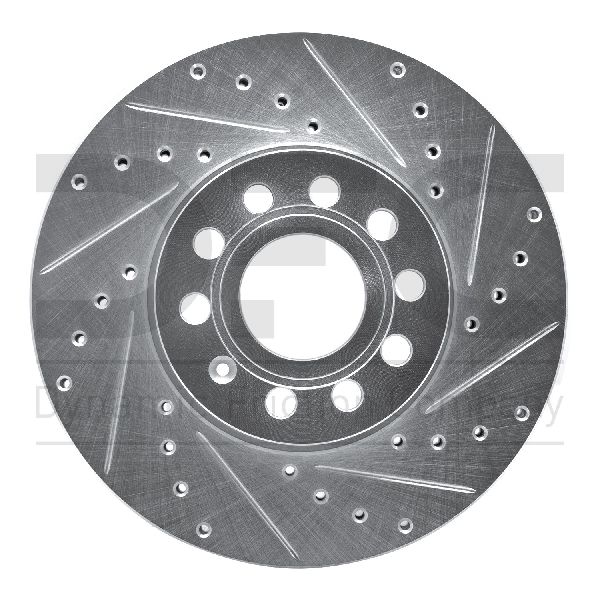 2010-2023 Audi A3 Disc Brake Rotor - Front Right (Dynamic Friction)