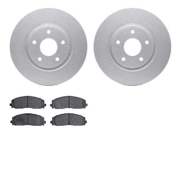 2012-2020 Dodge Journey Disc Brake Kit - Front (Dynamic Friction)