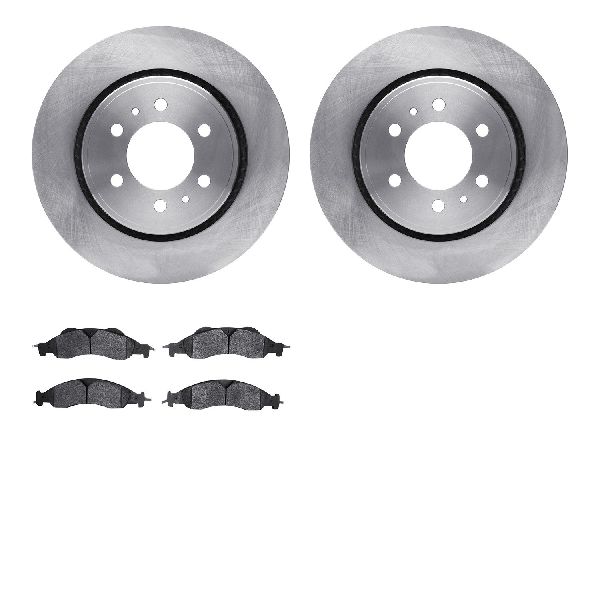 2007-2009 Lincoln Navigator Disc Brake Kit - Front (Dynamic Friction)