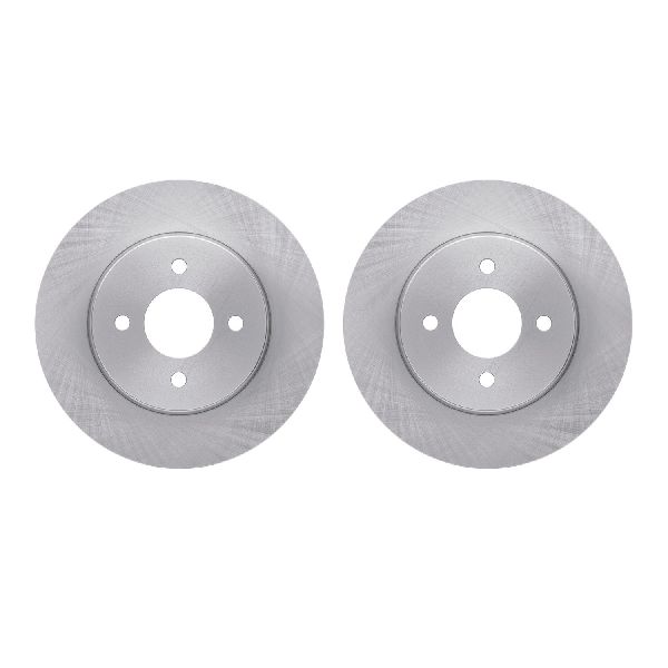 2014-2019 Nissan Versa Note Disc Brake Rotor Set - Front (Dynamic Friction)