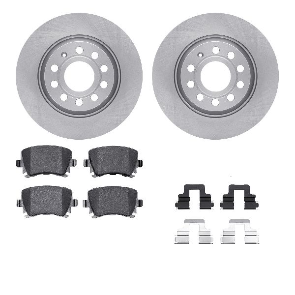 2009-2017 Volkswagen CC Disc Brake Kit - Rear (Dynamic Friction)