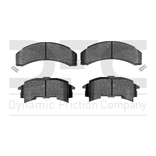 1984-1988 Pontiac 6000 Disc Brake Pad Set - Rear (Dynamic Friction)