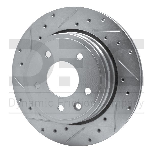 1997-2006 Jaguar XK8 Disc Brake Rotor - Rear Left (Dynamic Friction)