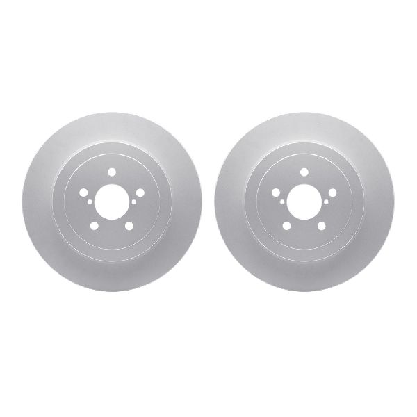 2004 Subaru Impreza Disc Brake Rotor Set - Rear (Dynamic Friction)
