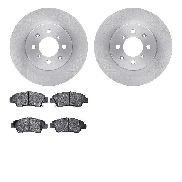 2009-2014 Honda Fit Disc Brake Kit - Front (Dynamic Friction)