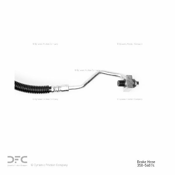 2005-2014 Ford Mustang Brake Hydraulic Hose - Front Left (Dynamic Friction)