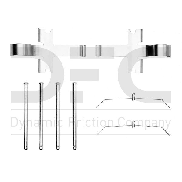 1993-1998 Toyota T100 Disc Brake Hardware Kit - Front (Dynamic Friction)