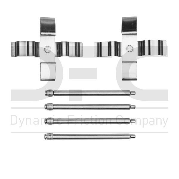 2016-2018 BMW M2 Disc Brake Hardware Kit - Rear (Dynamic Friction)