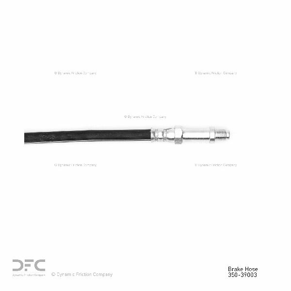 1970-1971 Chrysler 300 Brake Hydraulic Hose - Rear (Dynamic Friction)