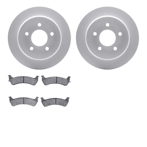 2001-2002 Ford Explorer Sport Disc Brake Kit - Rear (Dynamic Friction)