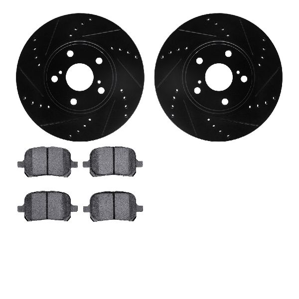 1999-2001 Lexus RX300 Disc Brake Kit - Front (Dynamic Friction)