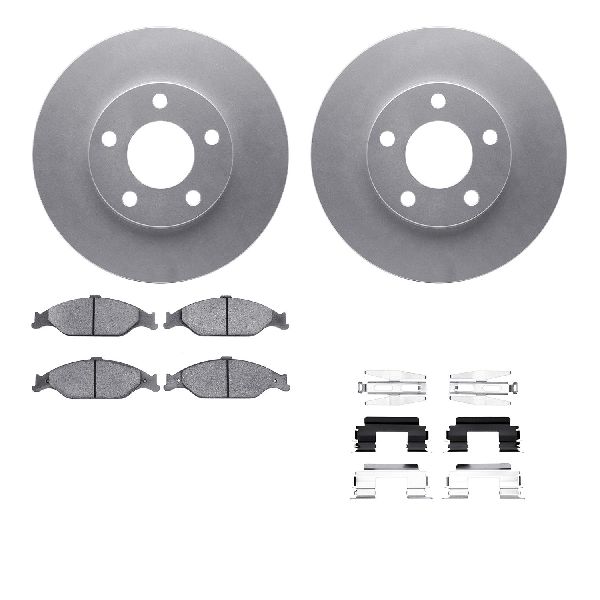 1999-2004 Ford Mustang Disc Brake Kit - Front (Dynamic Friction)