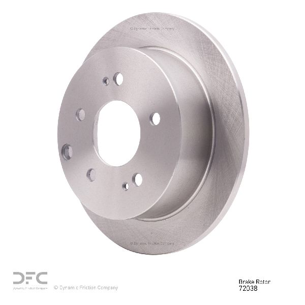 2004-2012 Mitsubishi Galant Disc Brake Rotor - Rear (Dynamic Friction)
