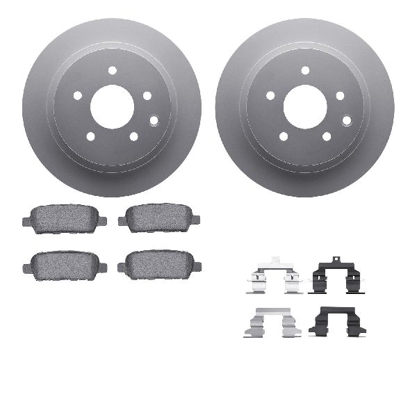 2008-2013 Nissan Rogue Disc Brake Kit - Rear (Dynamic Friction)