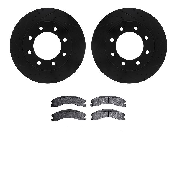 2019-2021 Nissan NV1500 Disc Brake Kit - Front (Dynamic Friction)