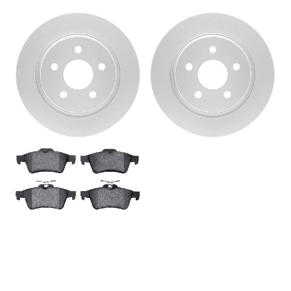 2013-2018 Ford C-Max Disc Brake Kit - Rear (Dynamic Friction)