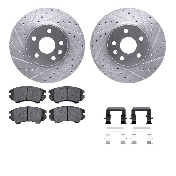 2010-2015 Chevrolet Camaro Disc Brake Kit - Front (Dynamic Friction)