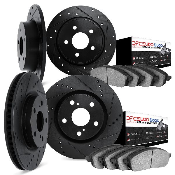 2012-2020 Dodge Grand Caravan Disc Brake Kit - Front and Rear (Dynamic Friction)