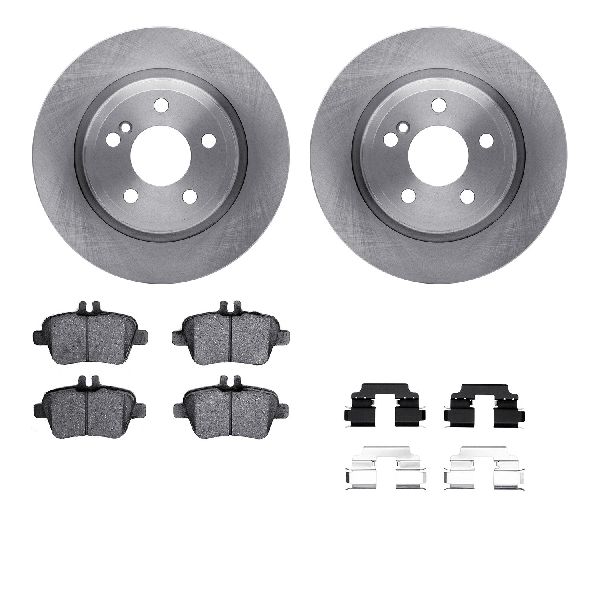 2017-2019 INFINITI QX30 Disc Brake Kit - Rear (Dynamic Friction)