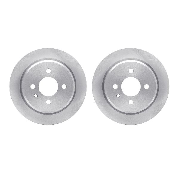 1984-1987 BMW 325e Disc Brake Rotor Set - Rear (Dynamic Friction)