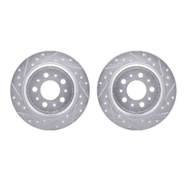 1999-2006 Volvo S80 Disc Brake Rotor Set - Rear (Dynamic Friction)