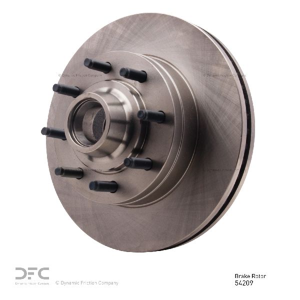2008-2014 Ford E-250 Disc Brake Rotor - Front (Dynamic Friction)