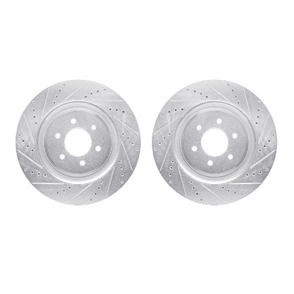 2003-2017 Dodge Viper Disc Brake Rotor Set - Front (Dynamic Friction)