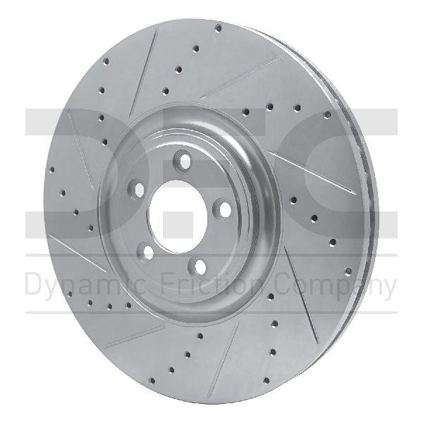 2010-2019 Jaguar XJ Disc Brake Rotor - Front Left (Dynamic Friction)