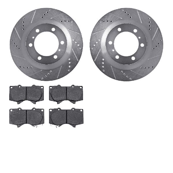 2010-2022 Toyota 4Runner Disc Brake Kit - Front (Dynamic Friction)