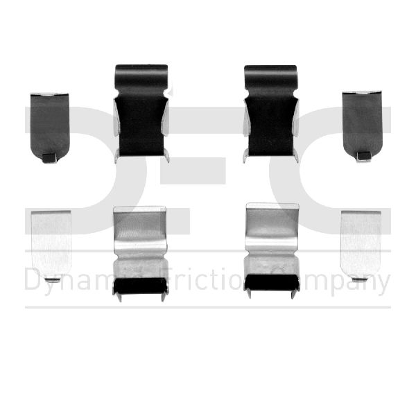 1981-1983 Isuzu Pickup Disc Brake Hardware Kit - Front (Dynamic Friction)