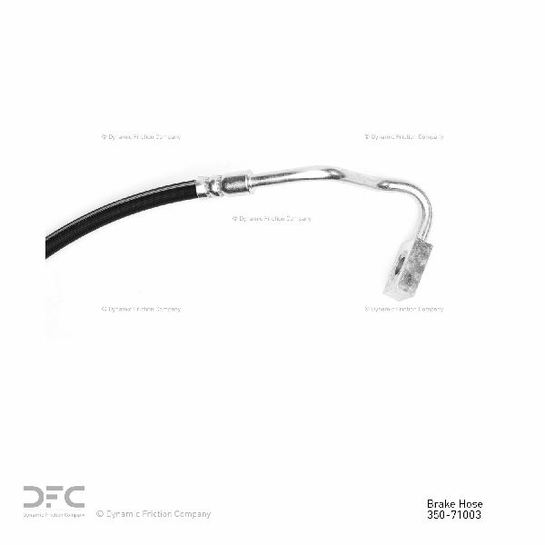 1974-1980 International Scout II Brake Hydraulic Hose - Front Left (Dynamic Friction)