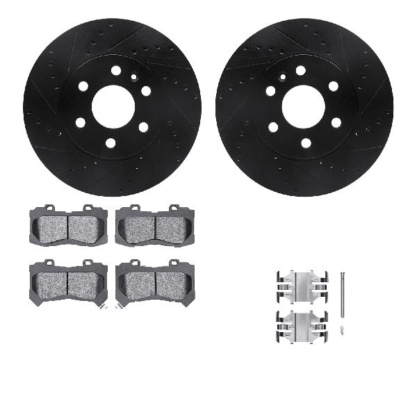 2015-2020 GMC Canyon Disc Brake Kit - Front (Dynamic Friction)