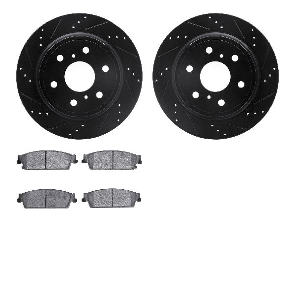 2007-2013 Chevrolet Avalanche Disc Brake Kit - Rear (Dynamic Friction)