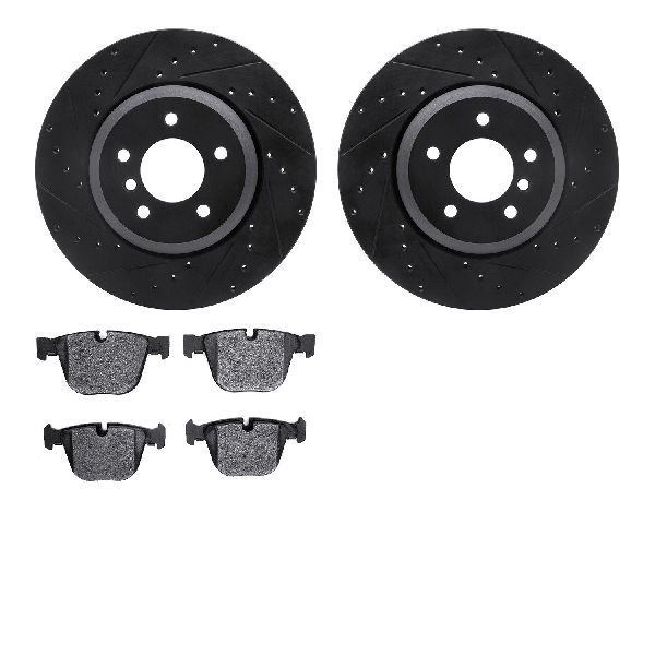 2004-2005 BMW 645Ci Disc Brake Kit - Rear (Dynamic Friction)