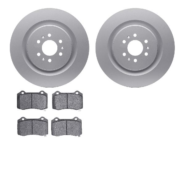 2006-2011 Cadillac STS Disc Brake Kit - Rear (Dynamic Friction)