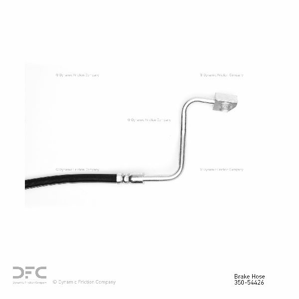 2007-2012 Ford F-350 Super Duty Brake Hydraulic Hose - Front Left (Dynamic Friction)