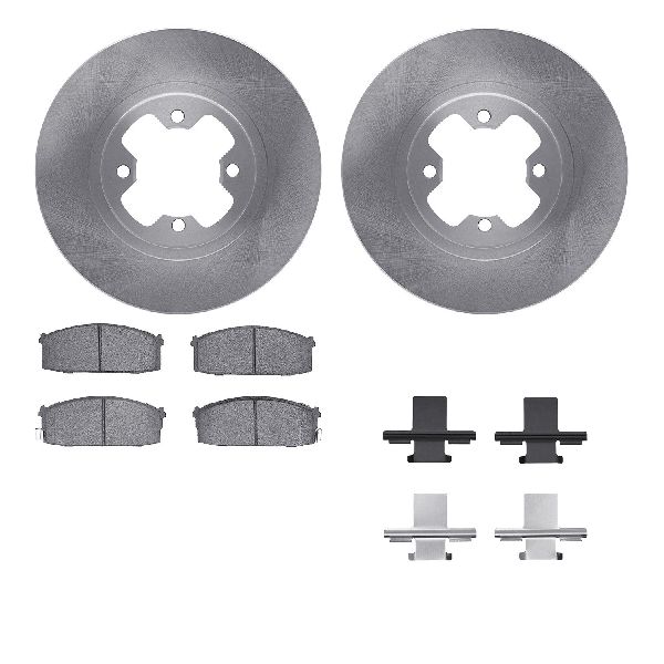 1984-1986 Nissan 200SX Disc Brake Kit - Front (Dynamic Friction)