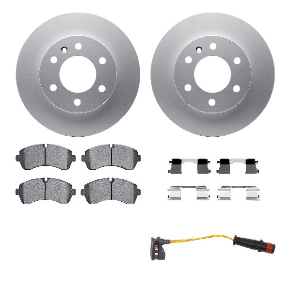 2010-2013 Mercedes-Benz Sprinter 3500 Disc Brake Kit - Front (Dynamic Friction)