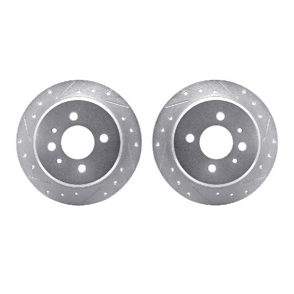 1984-1987 BMW 325e Disc Brake Rotor Set - Rear (Dynamic Friction)