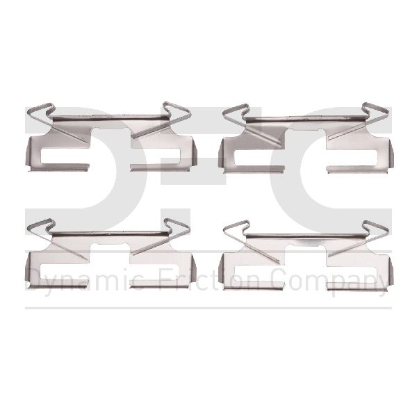 1990-1996 INFINITI Q45 Disc Brake Hardware Kit - Rear (Dynamic Friction)