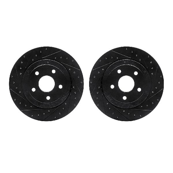 2006-2010 Jeep Grand Cherokee Disc Brake Rotor Set - Rear (Dynamic Friction)