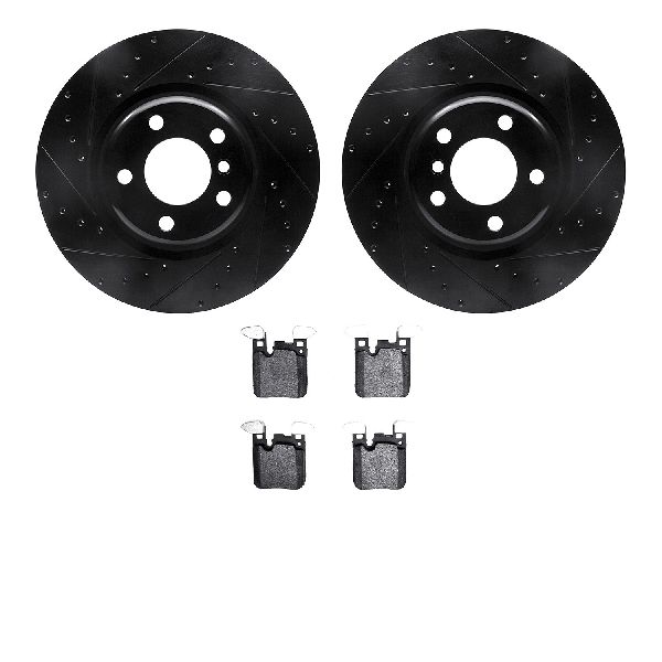 2014-2016 BMW 428i Disc Brake Kit - Rear (Dynamic Friction)