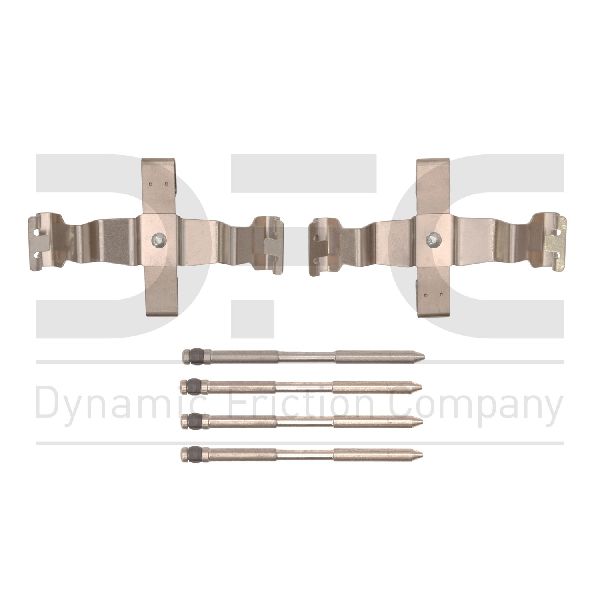 2017-2025 Honda Civic Disc Brake Hardware Kit - Front (Dynamic Friction)