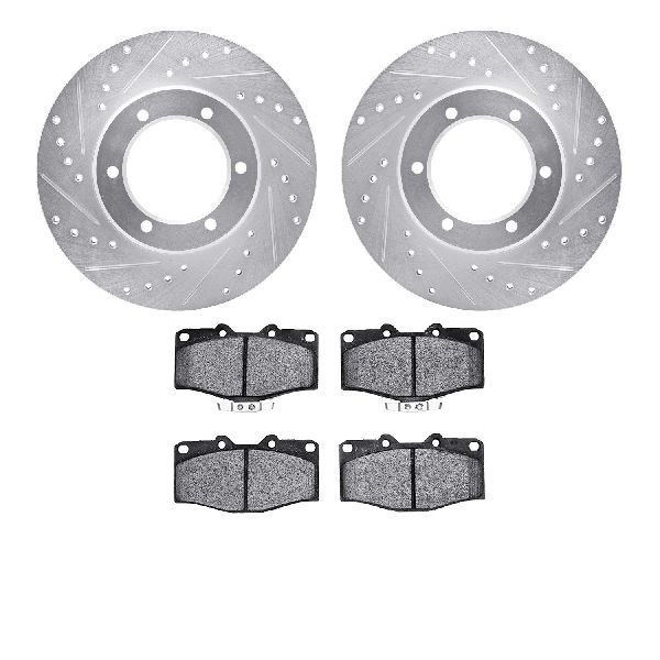 1988-1995 Toyota Pickup Disc Brake Kit - Front (Dynamic Friction)