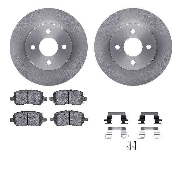 2005-2006 Pontiac Pursuit Disc Brake Kit - Front (Dynamic Friction)