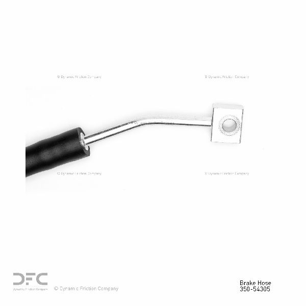 1991-1992 Ford Explorer Brake Hydraulic Hose - Front Right (Dynamic Friction)