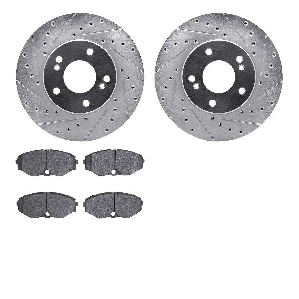 1990-1995 INFINITI Q45 Disc Brake Kit - Front (Dynamic Friction)