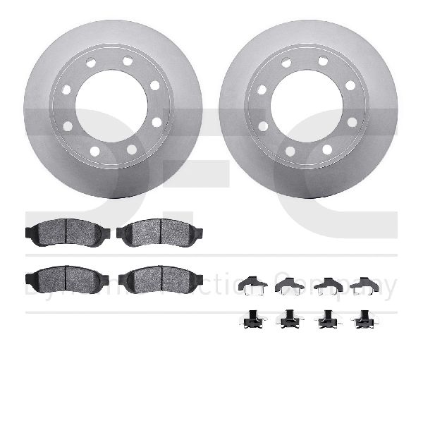 2006-2010 Ford F-350 Super Duty Disc Brake Kit - Rear (Dynamic Friction)